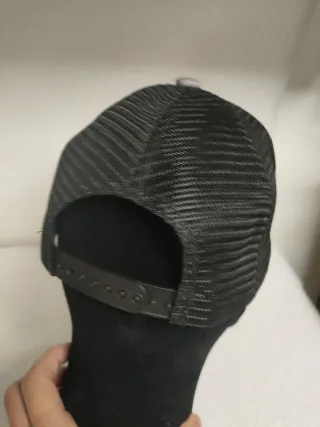 Gorra Trucker Gris con Bandera USA