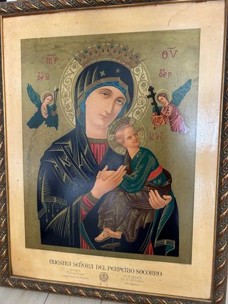 Cuadro Virgen del Perpetuo Socorro