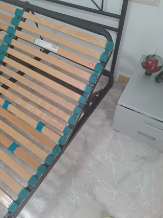 URGE VENDER Somier articulado manual + colchón 1.3