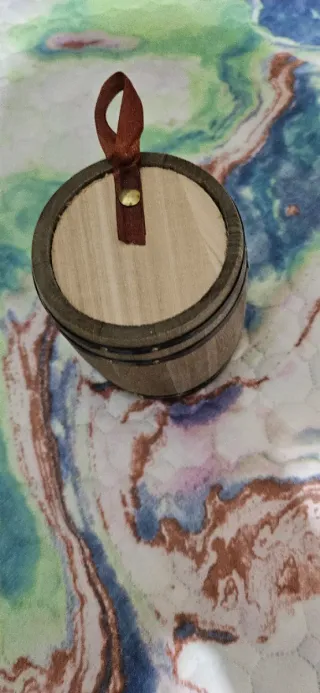 Orologio Green Time Legno Marrone Argento