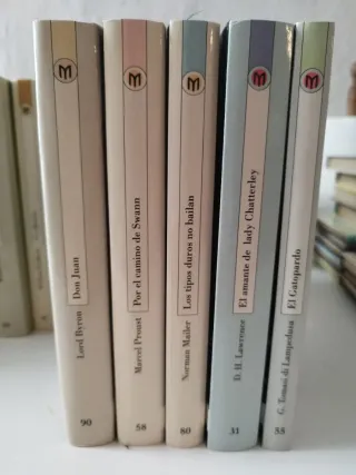 Lotes de libros de títulos clásicos .