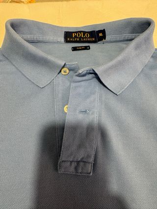Polo azul Hombre Ralph Lauren