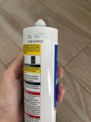 Masilla Refractaria Ceys Negro Alta Temperatura