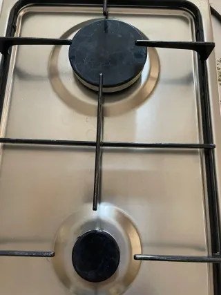 Piano Cottura Candy Domino 2 Fuochi Inox
