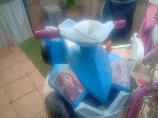 Quad y Bicicleta Batería Niña