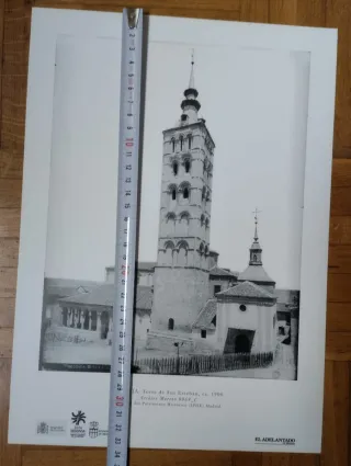 Láminas antiguas de la ciudad de Segovia