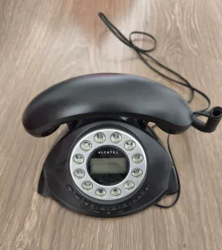 Telefono fisso Alcatel Retro Nero
