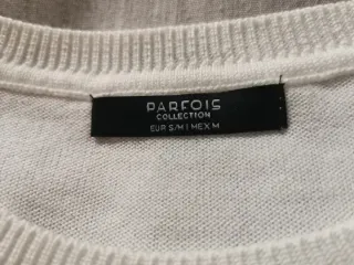 Camiseta Parfois blanca con estampado