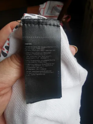Camiseta Parfois blanca con estampado