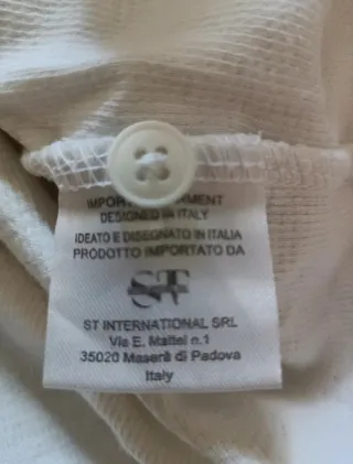 Polo color blanco P.club