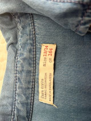 Vestido vaquero con cinturón