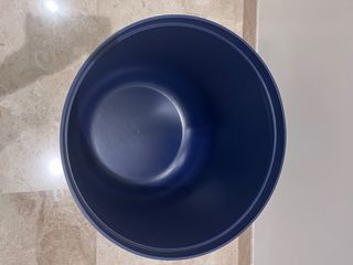 Mesa Auxiliar Baúl Azul y Blanca