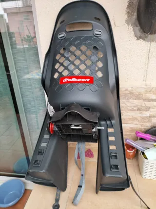 Silla portabebés bici Polisport