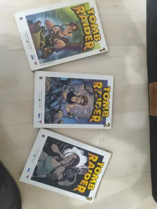 Colección 3 Tomos Cómic Tomb Raider