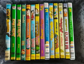 Lote 14 DVDs Películas Infantiles Originales