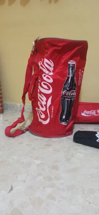 Conjunto Bolsos y Mochilas Coca-Cola