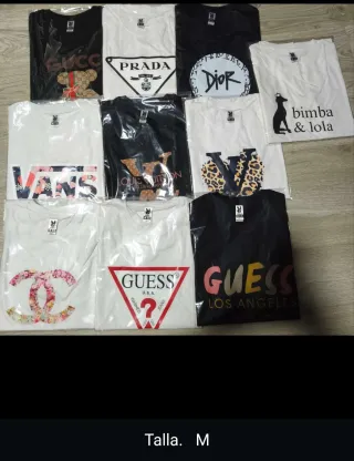 Camisetas variadas