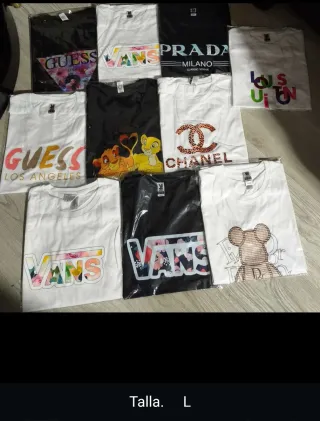 Camisetas variadas