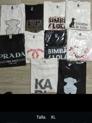 Camisetas variadas