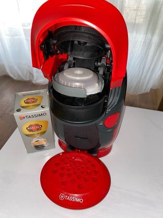 Cafetera Tassimo Bosch Roja