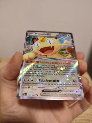 Carta Meowth EX (POR 062) Equilibrio Perfecto