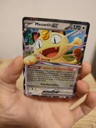 Carta Meowth EX (POR 062) Equilibrio Perfecto