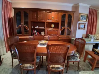 Conjunto Comedor Antiguo Madera