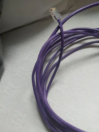 Cable Ethernet Cat 6 5m Morado