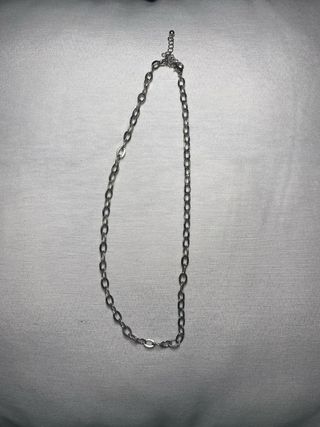 6 Collares Plata y Negro