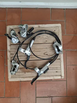 Miguel Mandos Cambio y Frenos Shimano XT