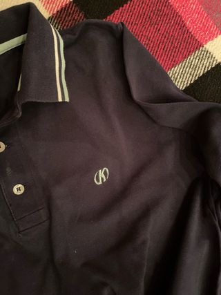 Maglia polo blu uomo manica lunga Key Up tg.M