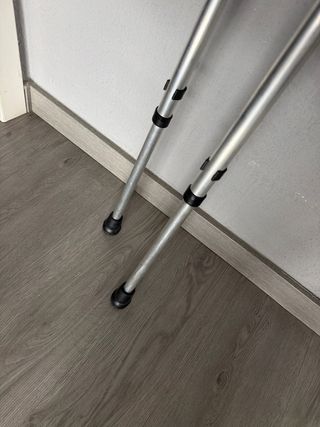 Muletas ajustables, 2 unidades