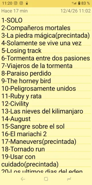 Lote 40 Film DVD + Regalo