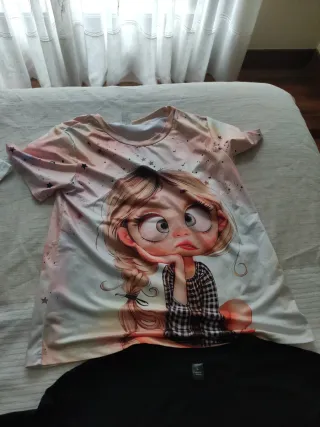 Lote 6 Camisetas Estampadas Talla M