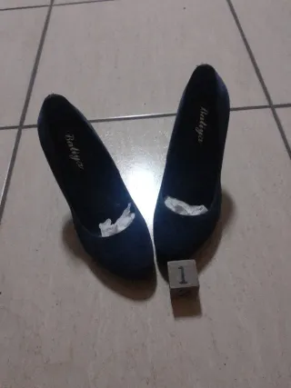 Sapatos Bakiya Azuis