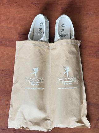 Zapatillas baile Swin GZ Beige Suela Deslizante