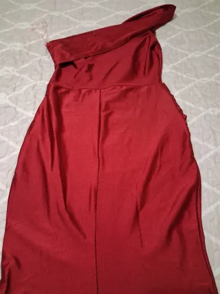 Vestido fiesta/graduación burdeos