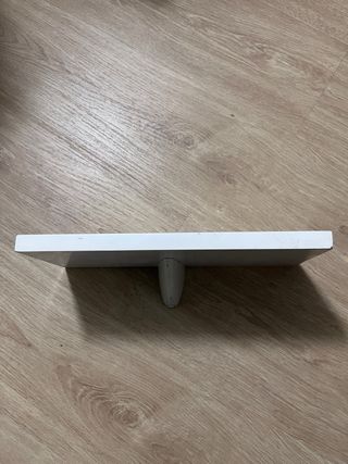 Estante madera blanco 34x15