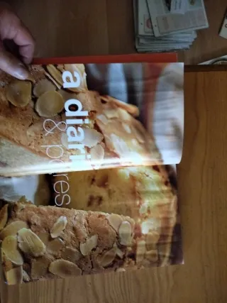 Libro antiguo  mi cocina, de postres.