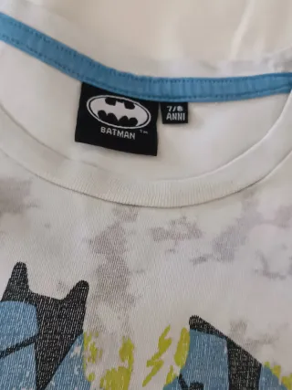 Completo estivo Batman bimbo 7/8 anni