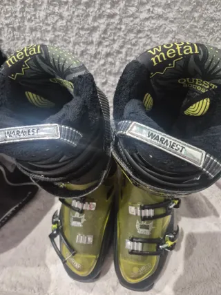 Botas de esquí Salomon Talla 43.5 incluye mochila