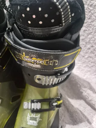 Botas de esquí Salomon Talla 43.5 incluye mochila