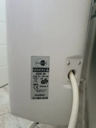 Radiador Ceratec Ecuation 600W PROGRAMABLE