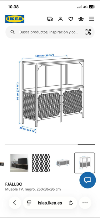 Estantería Metálica con Puertas