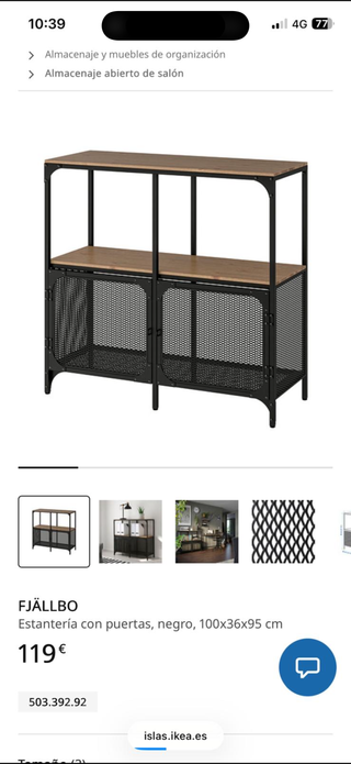 Estantería Metálica con Puertas