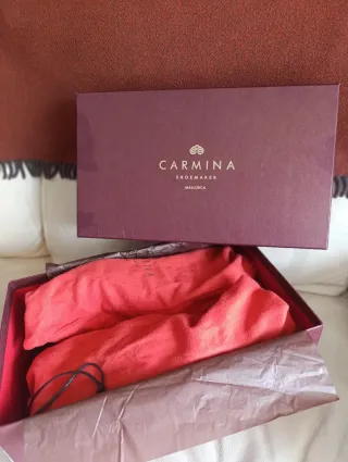 Zapatos Carmina Monk Strap Marrones Cuero