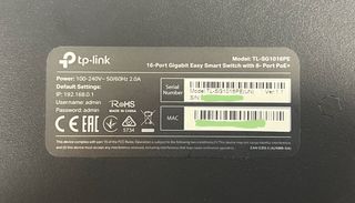 Switch TP-Link TL-SG1016PE Gigabit PoE