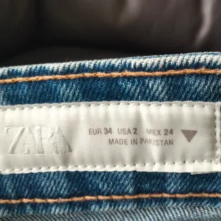 Shorts vaqueros Zara Talla 34