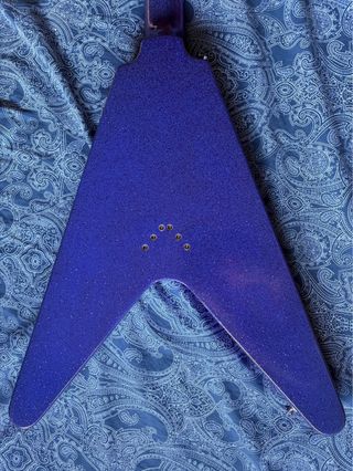 Epiphone Flying V Purple Sparkle