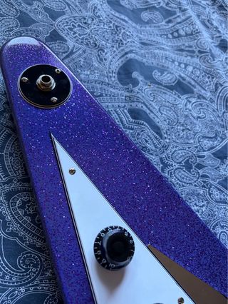 Epiphone Flying V Purple Sparkle